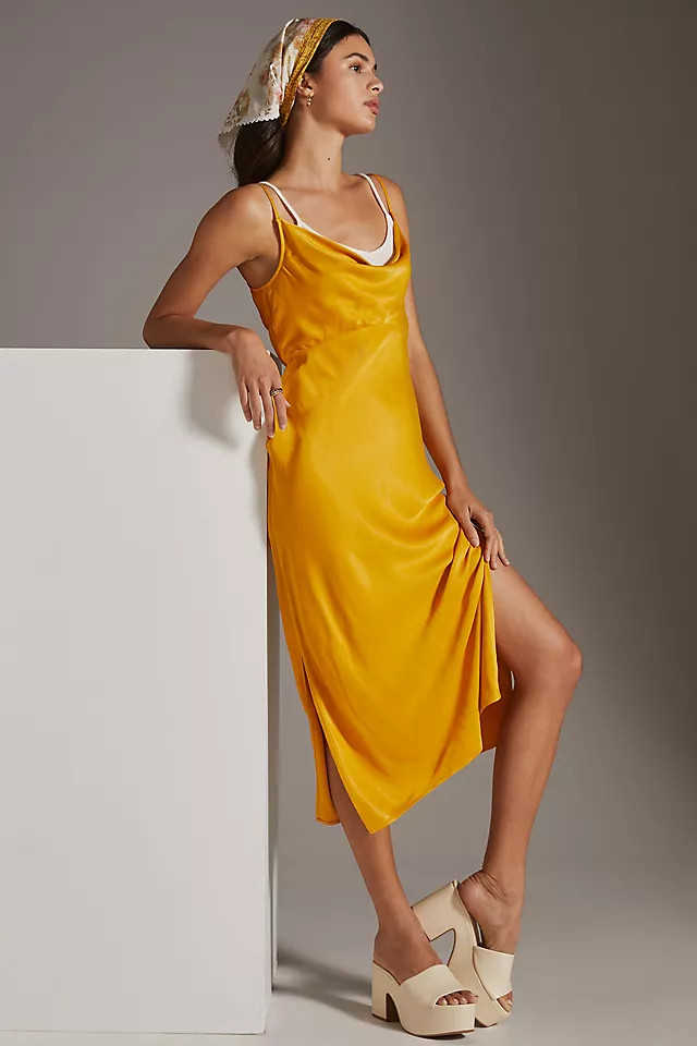 Elyse Bias Slip Dress | Anthropologie (US)