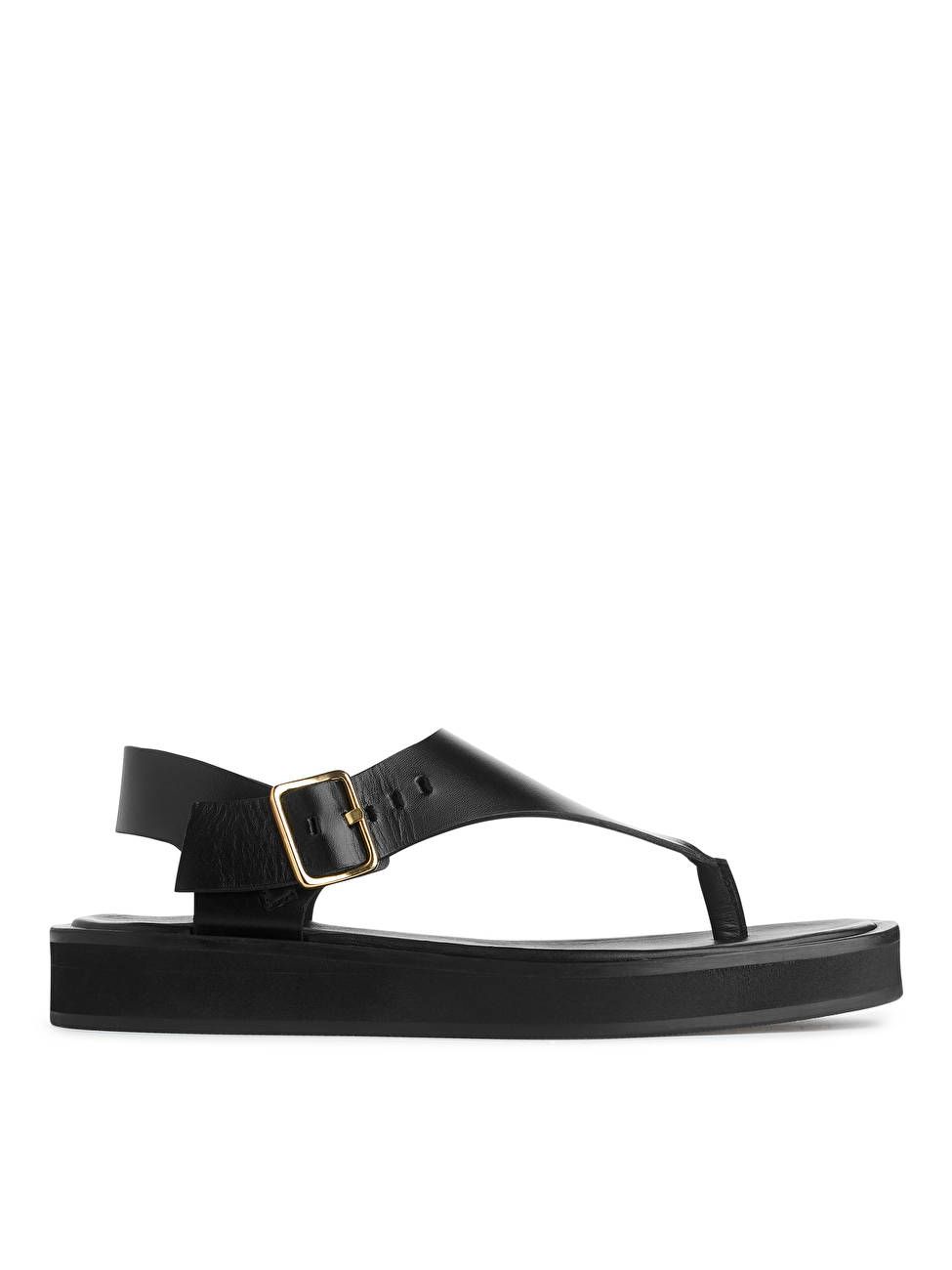 Chunky Leather Sandals | ARKET