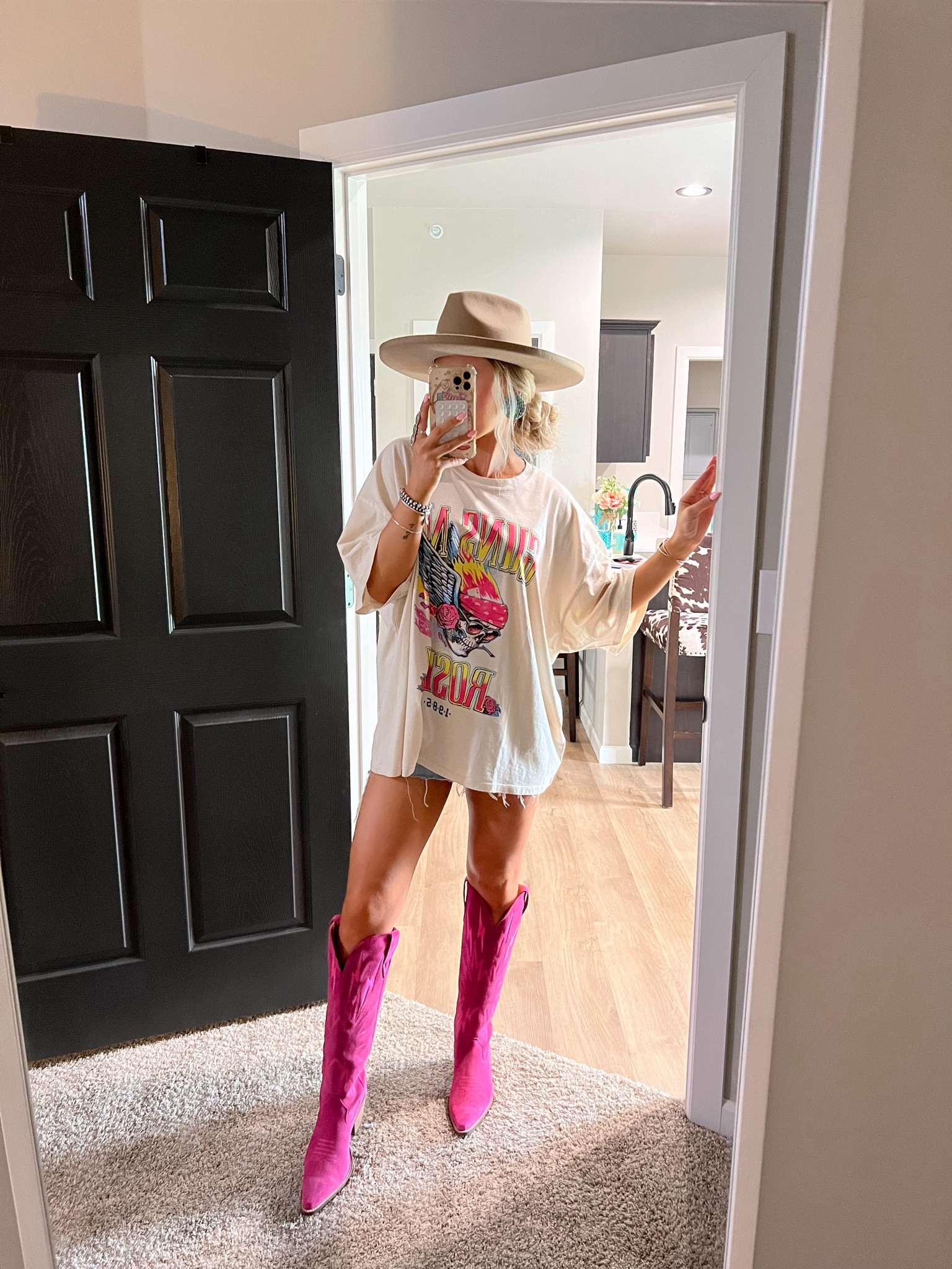 western fashion with a pop of color 💘🍒⚡️ #westernfashion #westernstyle #cowboyboots 

#LTKshoecrush #LTKSeasonal #LTKFestival
