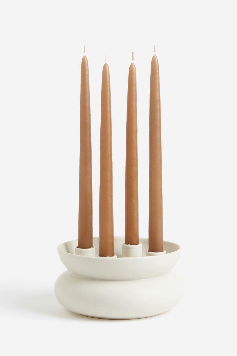 Stoneware Candle Holder | H&M (US)