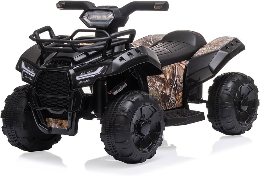 6V Electric Kids ATV Quad with Headlights, MP3, USB - For 18-36 Month Boys and Girls | Amazon (US)