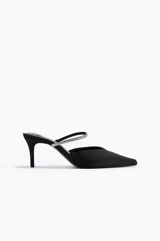 H & M - Hohe Mules mit Verzierungen - Schwarz - Damen | H&M (DE, AT, CH, NL, FI)