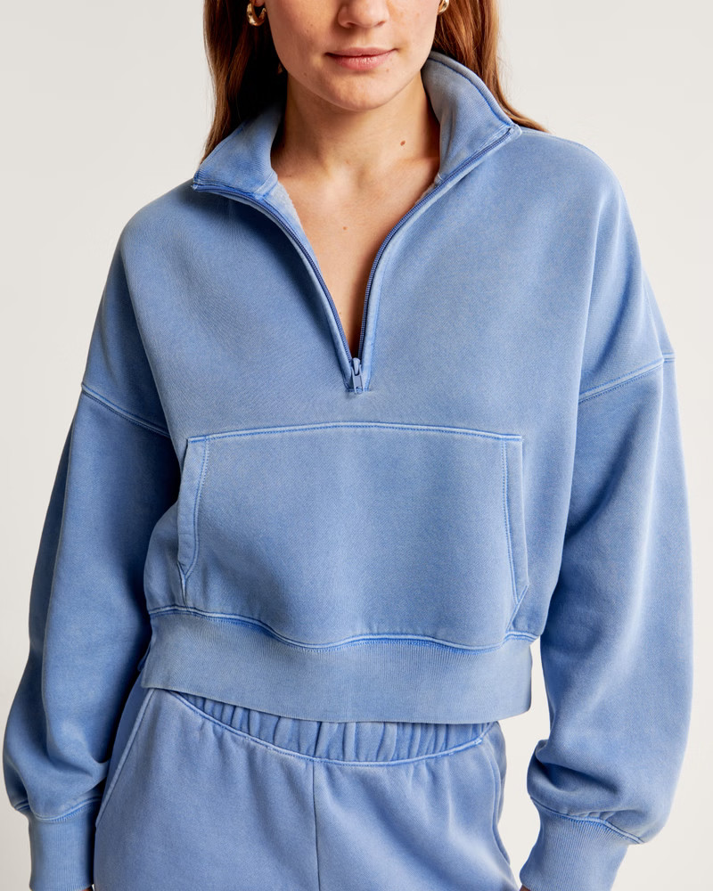 Mini Sunday Half-Zip | Abercrombie & Fitch (US)