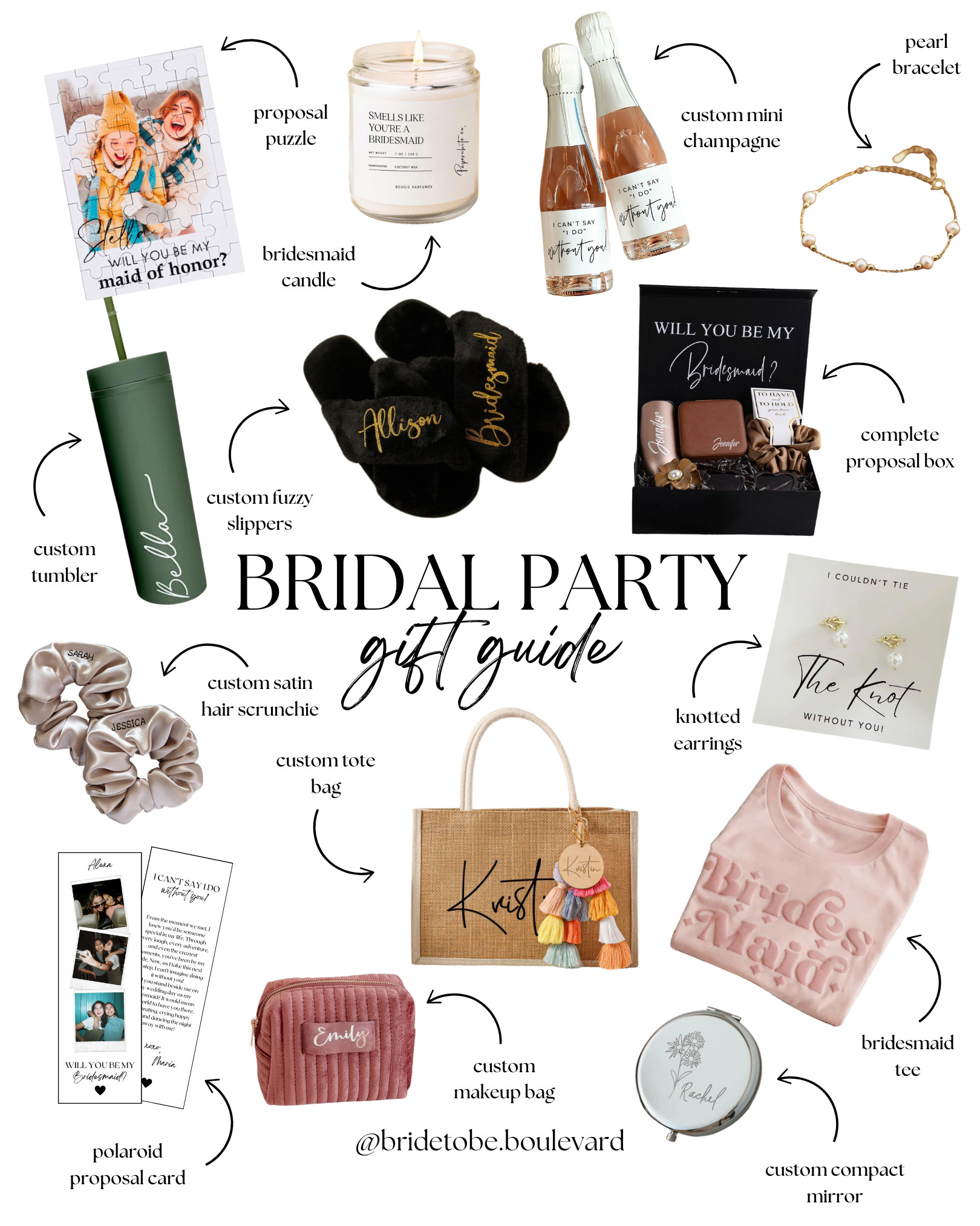 🎁 The Ultimate Bridesmaid Proposal Gift Guide 🎁 Asking your besties to stand by your side on your big day? These thoughtful and stylish gifts are perfect for popping the “Will you be my bridesmaid?” question! From cozy slippers and custom candles to elegant jewelry and personalized keepsakes, these picks will make your bridal party feel extra special. Shop now! 💕✨ #BridesmaidProposal #BridalPartyGifts #WeddingInspo #LTKGiftGuide 

 #LTKGiftGuide #LTKParties #LTKWedding