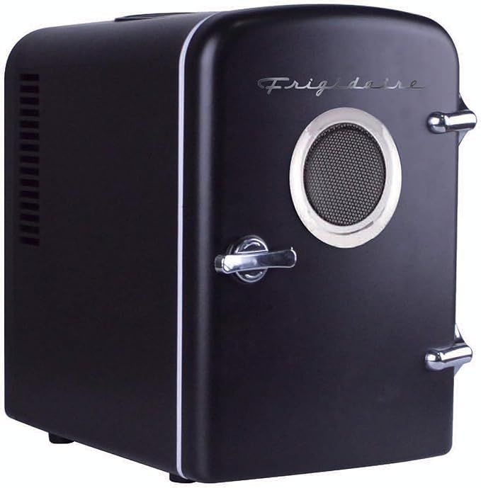 Frigidaire EFMIS151 Mini Portable Compact Personal Home Office Fridge Cooler BUILT IN SPEAKER, 4L... | Amazon (US)