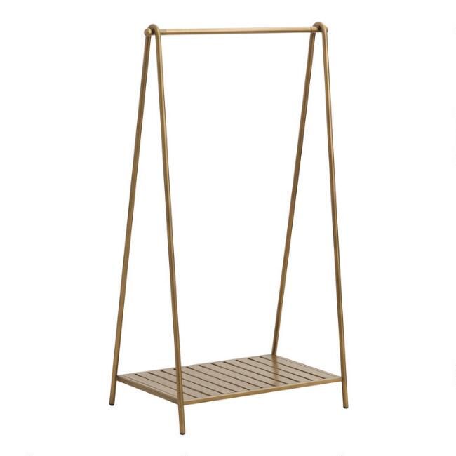 Gold Metal Clothing Rack | World Market