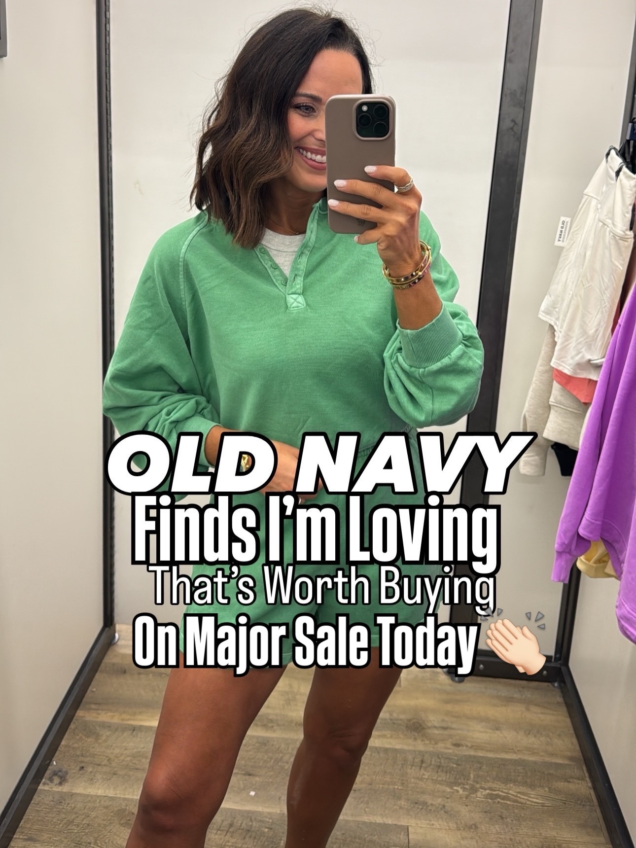 Comment Navy for details to shop!

Huge old navy sale today! Almost everything online is 40% off! Perfect time to stock up on those closet staples for the fam this spring! into Old Navy today and found so many cute pieces! 

 I’m 5’3 127  for size reference and I put sizes I’m wearing on the photos! 

#oldnavyfinds #oldnavystyle 
Old Navy new arrivals, Old Navy jeans, affordable spring fashion, spring fashion 2026, women’s straight leg jeans, trendy denim styles, spring dresses women, spring outfit ideas, everyday outfits, spring wardrobe essentials, Old Navy try on haul, LTK style, LTK finds, affordable fashion finds, everyday style, spring outfit inspo, spring break