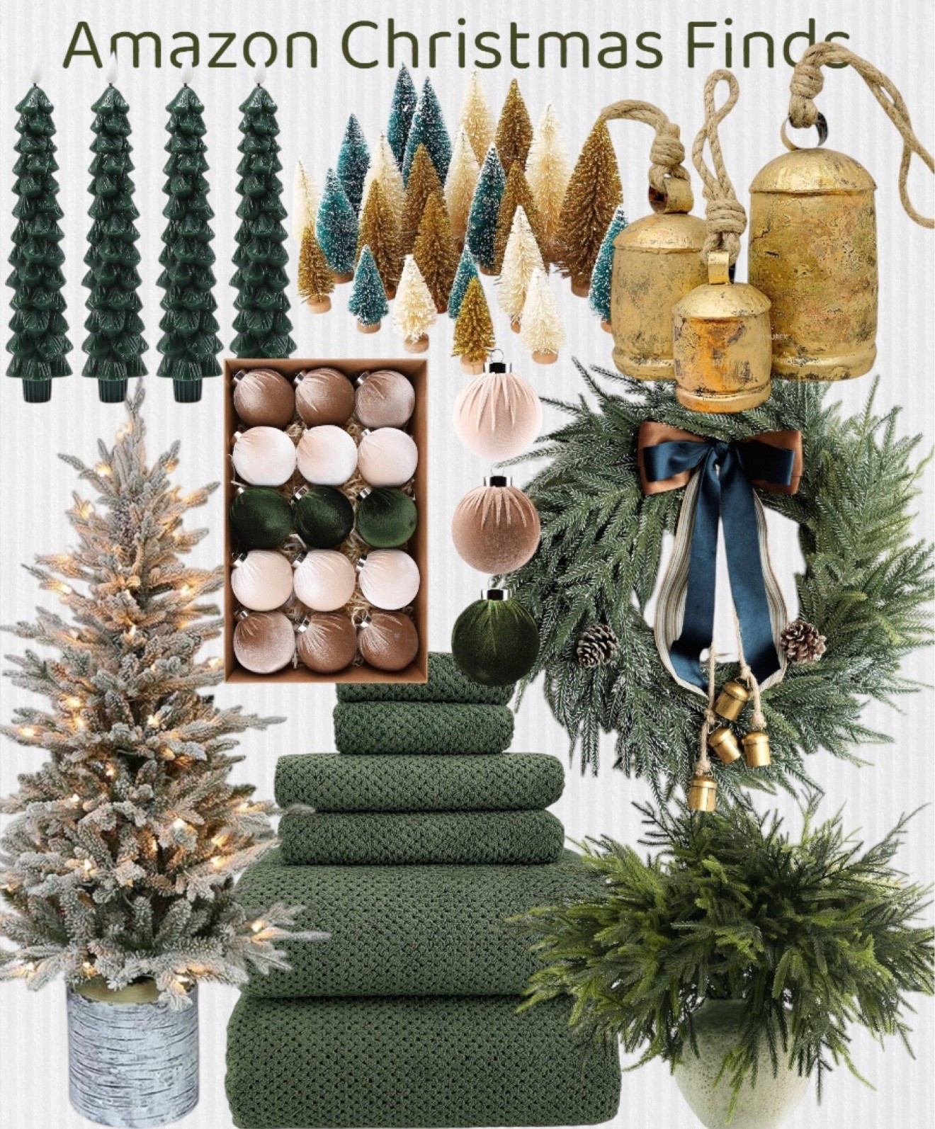 Amazon Christmas finds. 



Amazon Christmas decor, Amazon Christmas decorations, holiday decor, Xmas decor, Xmas decorations, Christmas tree, Christmas bells, Christmas candles, Christmas wreath, Xmas wreath, 

#LTKSeasonal #LTKHome #LTKHoliday #LTKCyberWeek

#LTKSaleAlert