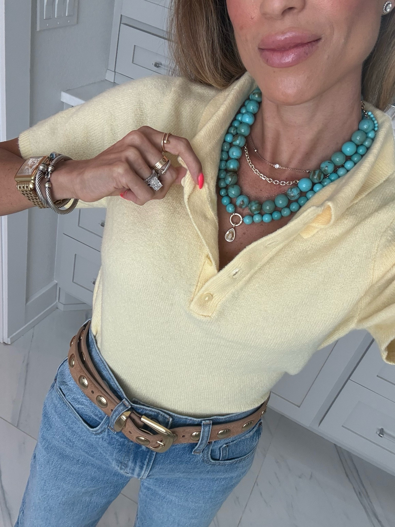 Love this color yellow for everyday and can be worn the the office. Wearing xxs and it’s super soft

#LTKPetite #LTKSeasonal