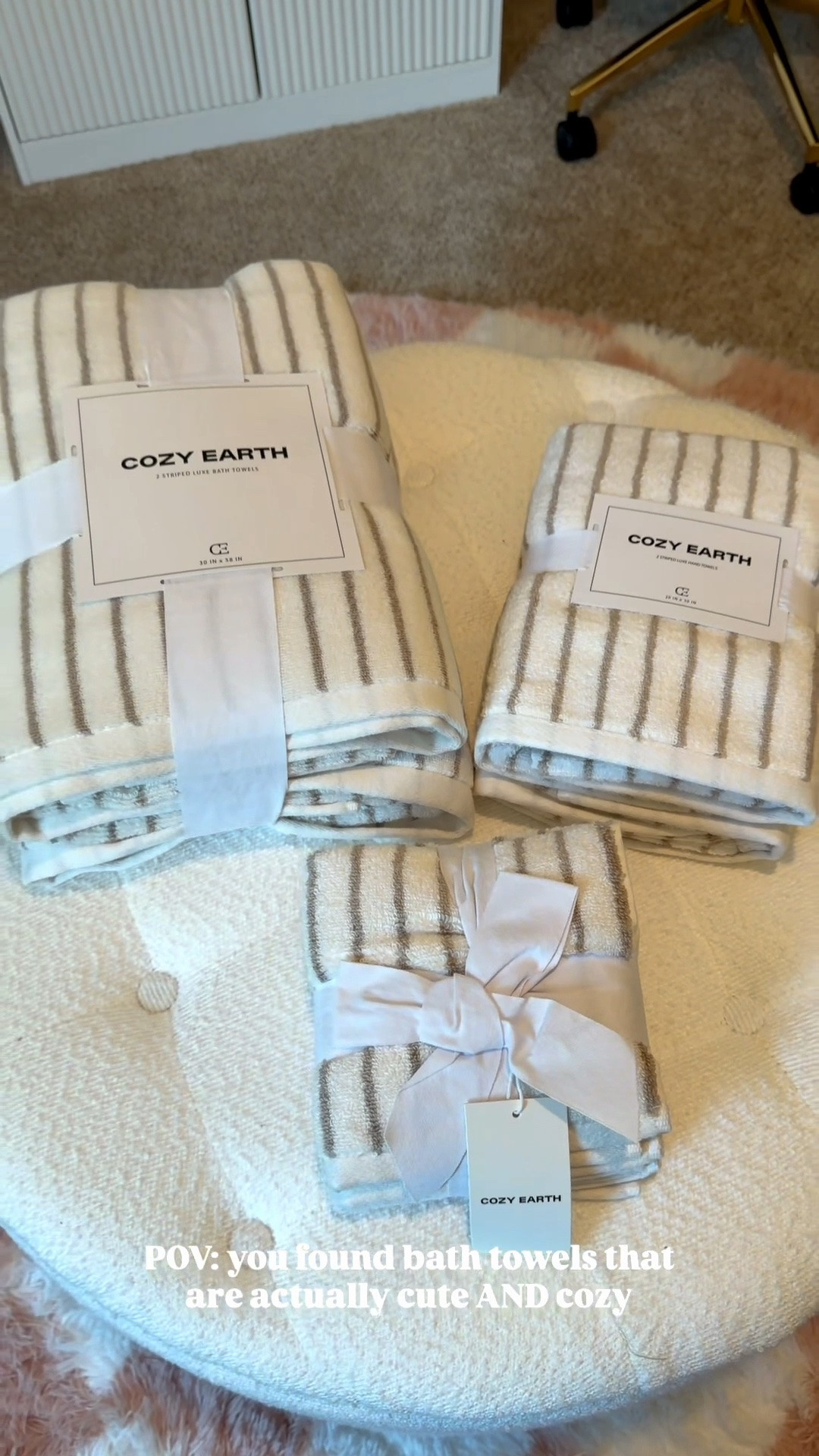 cute enough to leave out, cozy enough to make you want to stay in 🛁🤍 these @cozyearth towels are officially a new favorite. use code CE-CASEYC to save!

#cozyearth #bathtowels #homefinds #cozyhome #bathroomdecor

#LTKHome #LTKSaleAlert #LTKdayinmylife