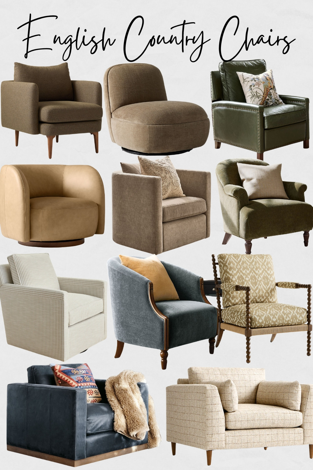 English Country Accent Chairs, Accent Chairs for English Country home, Countryside Accent Chairs, Leather Accent Chairs, English Countryside Accent Chairs, French Country Accent Chairs

#accentchairs #frenchcountry #englishcountry #bedroomfurniture #livingroomfurniture #traditional 

 #LTKHome #LTKSaleAlert