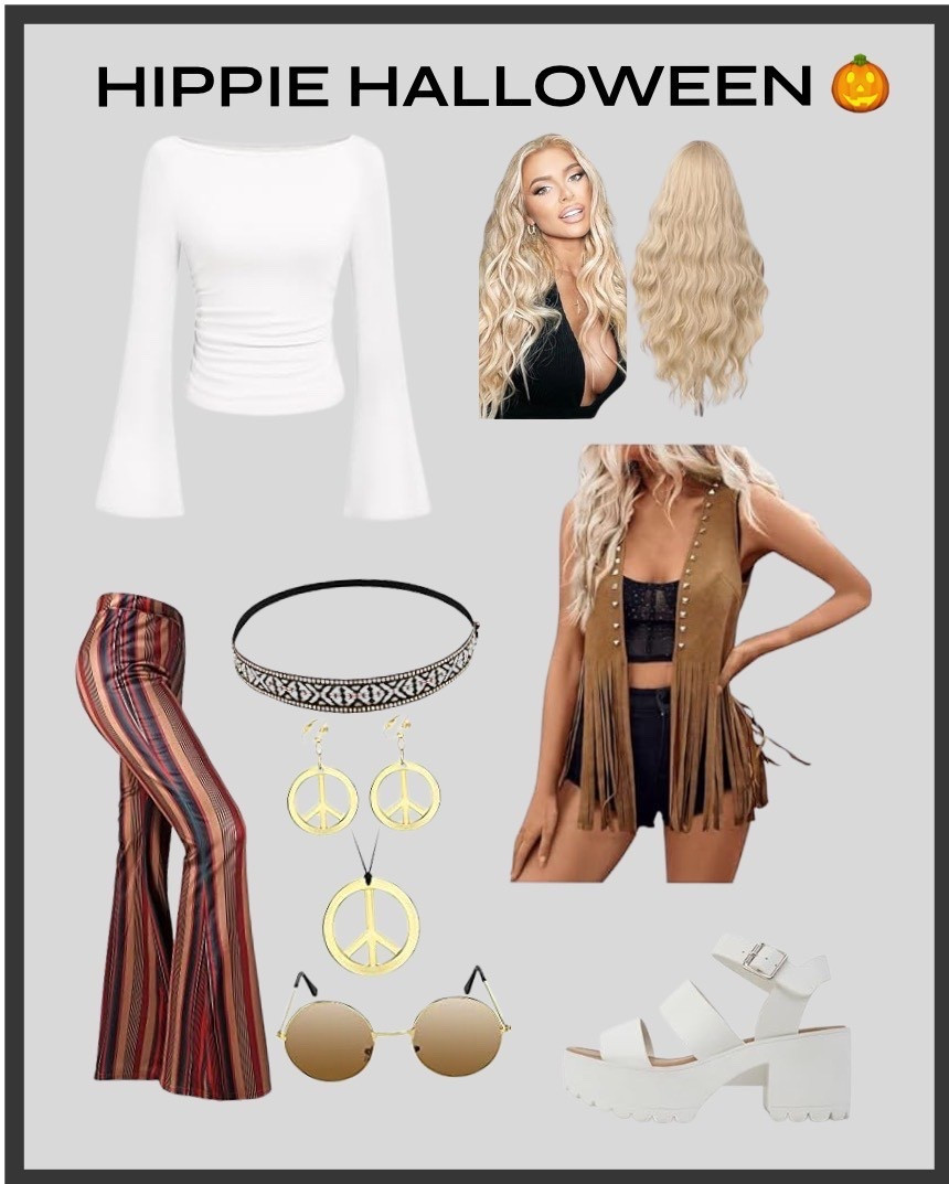 Halloween Costume: Hippie

Comment for links!!

#LTKHalloween #LTKSeasonal