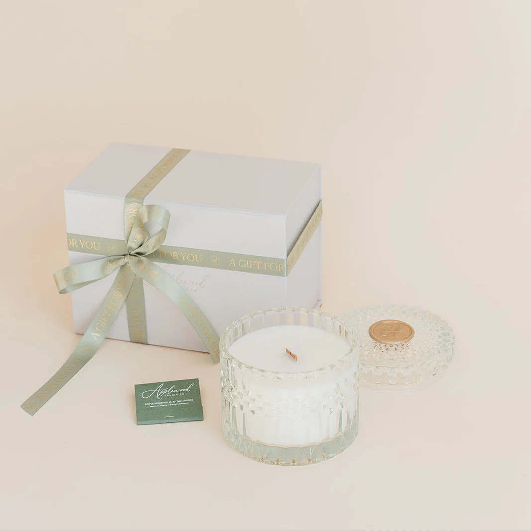 The Heirloom Crystal Candle | Applewood Candle Co.