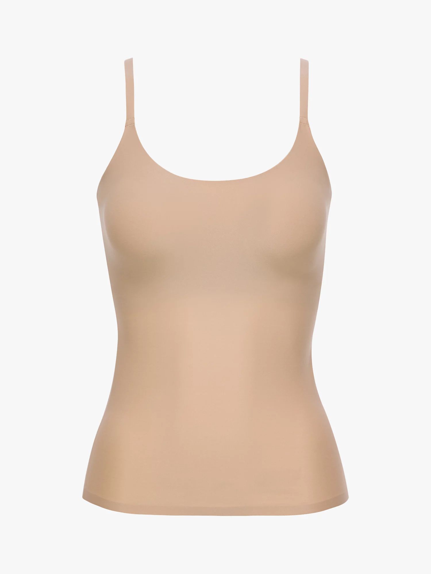 Chantelle Soft Stretch Padded Camisole, Nude Beige | John Lewis (UK)