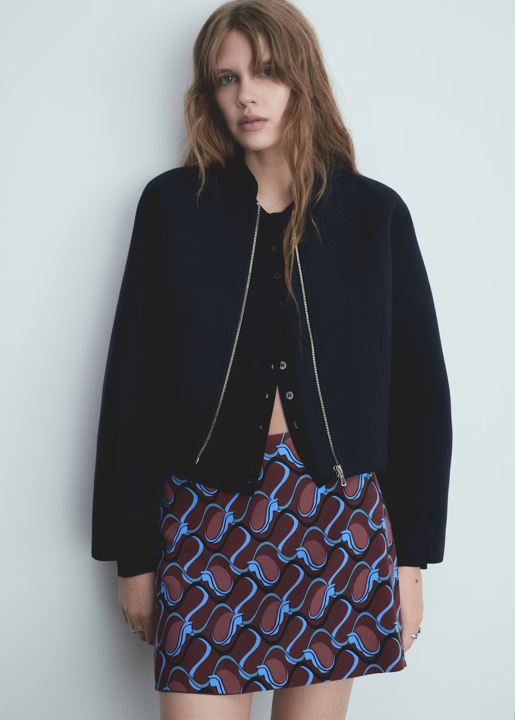 Bomberjack met rits | Mango EU