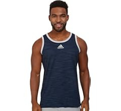 adidas Men's Heathered Tank Top | Amazon (US)