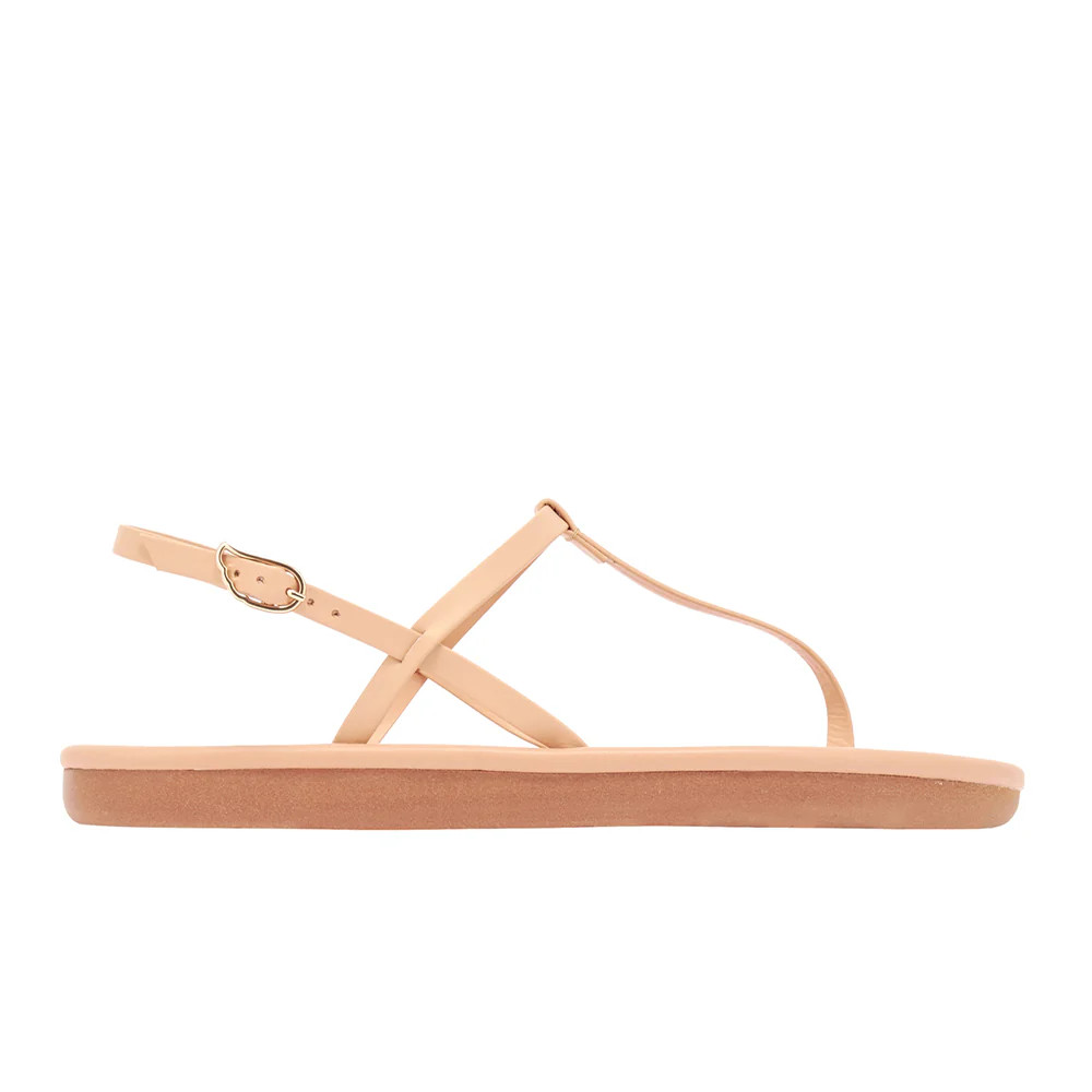 Lito Flip Flop Leather Natural | Ancient Greek Sandals