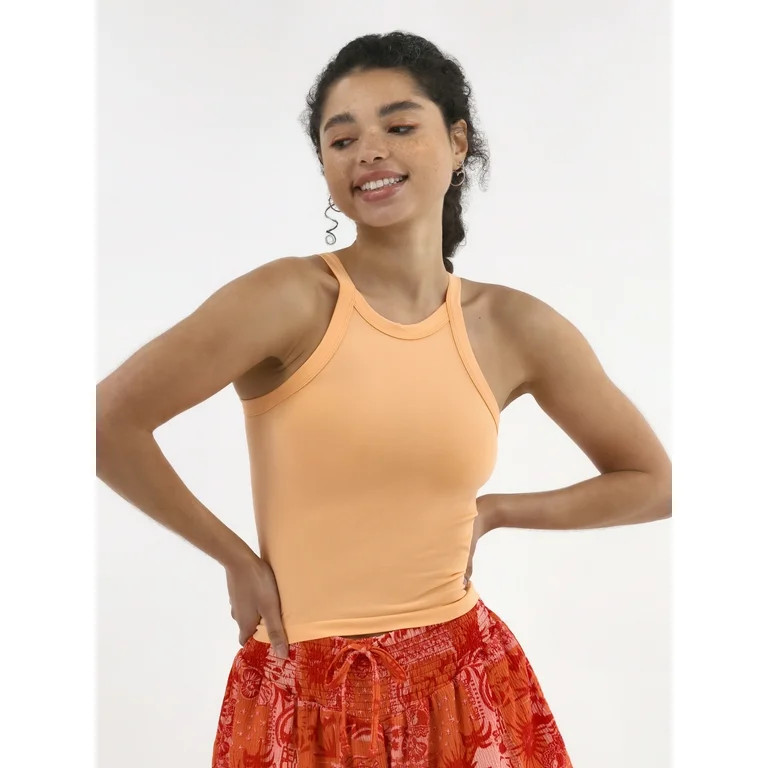 No Boundaries Seamless Tank Top, Women's | Walmart (US)
