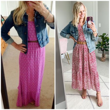 Updating a maxi dress outfit I wore in 2014 with an updated look! 

#LTKfindsunder50 #LTKSeasonal #LTKstyletip
