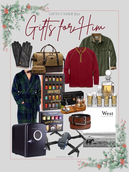 Under $50 Gifts for Him! Check out “My Products” for more gift ideas! 

Gift Guide. Gifts for Him. Gifts for Men. Christmas Gifts. Gift Ideas  

#LTKHoliday #LTKGiftGuide #LTKmens