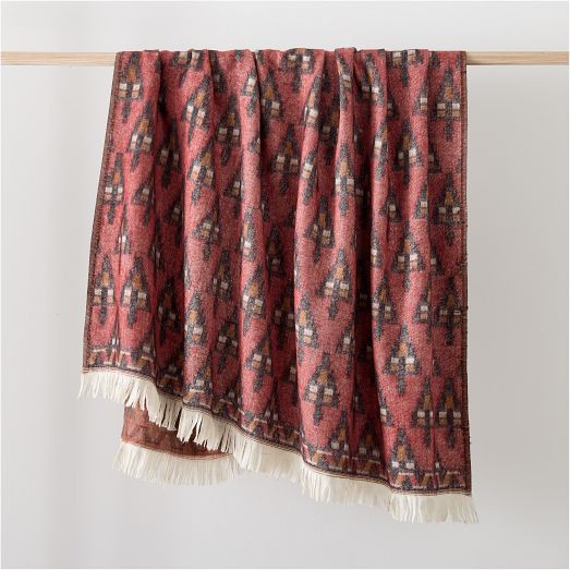 Brushed Woven Tree Throw | West Elm (US)