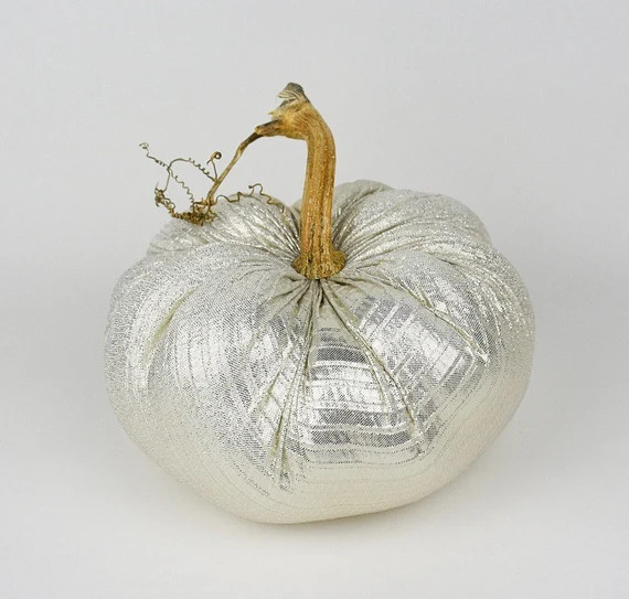 Metallic Heirloom Pumpkin with a Real Stem | Etsy | Etsy (US)