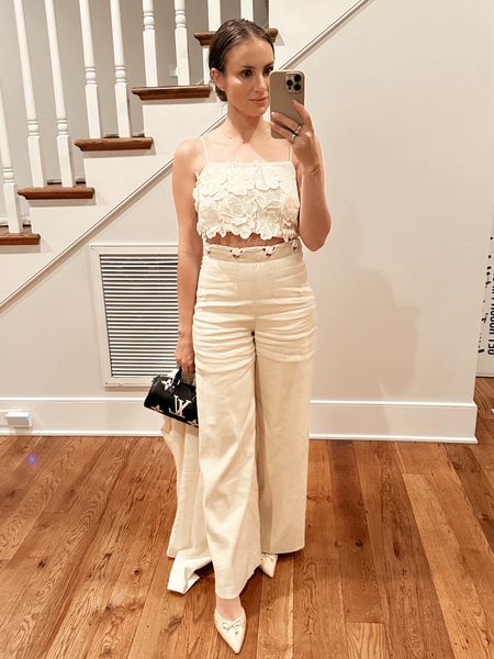 Nashville outfit for a night downtown. Perfect beach vacation look from Antonio Melani x M.G. Style collection at Dillards. Wearing size 0 in top and bottoms  

#LTKshoecrush #LTKtravel #LTKFestival