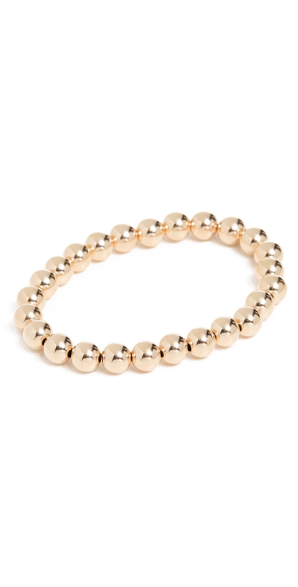 Alexa Leigh 7mm Gold Ball Bracelet | Shopbop