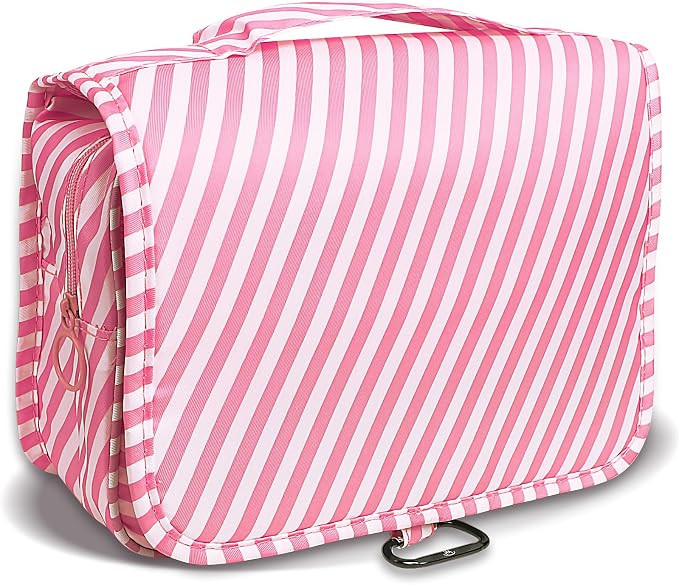 Kulturtasche Damen mit Karabinerhaken, Kulturbeutel zum Aufhängen für Damen Herren Mädchen, Re... | Amazon (DE)