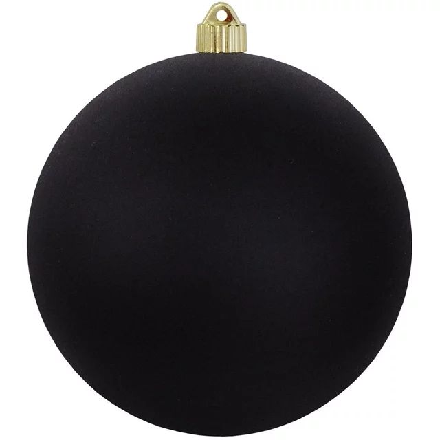 Christmas By Krebs 8" (200mm) Velvet Soot Black [1 Piece] Solid Commercial Grade Indoor and Outdo... | Walmart (US)