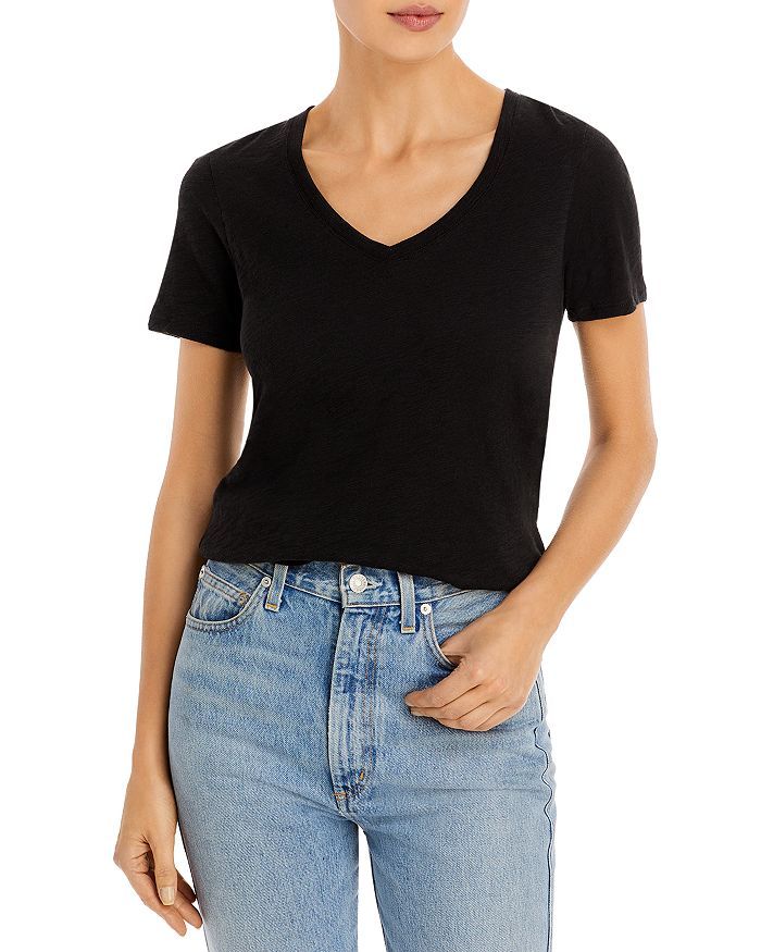 Short Sleeve V-Neck Tee | Bloomingdale's (US)