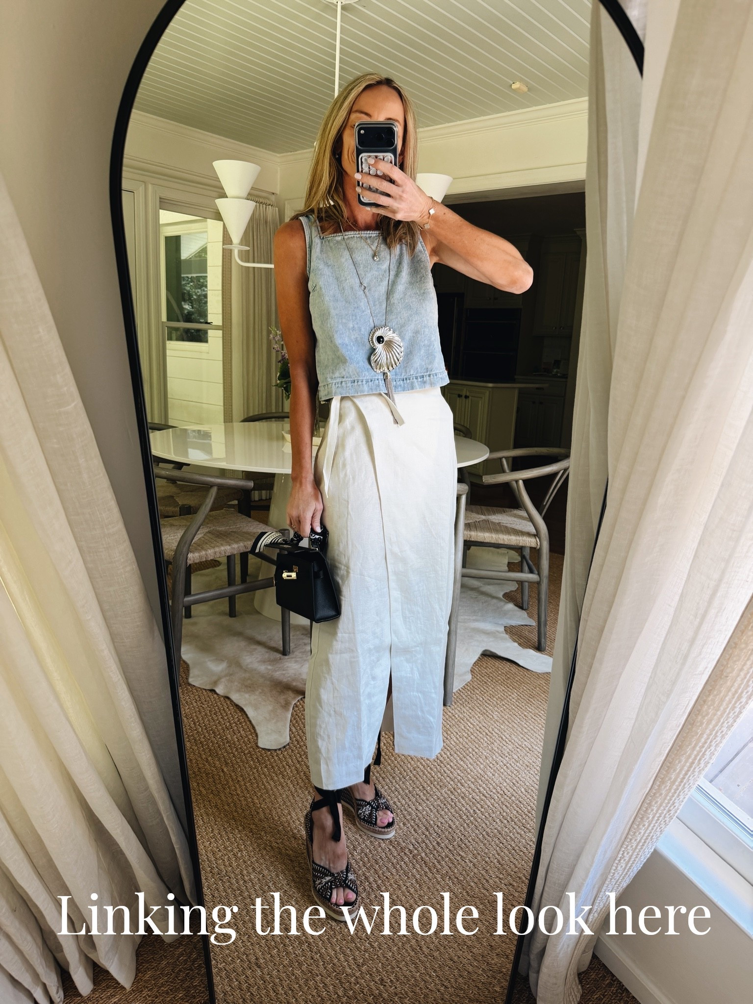 Small top and skirt!
