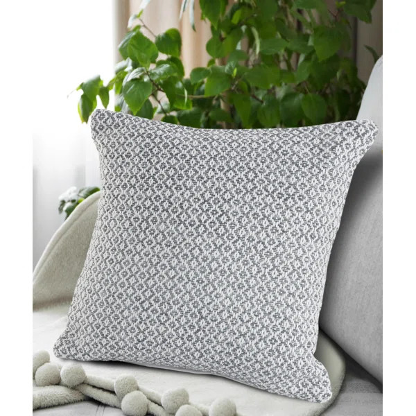 Nocera Intertwining Diamond Cotton Throw Pillow | Wayfair North America
