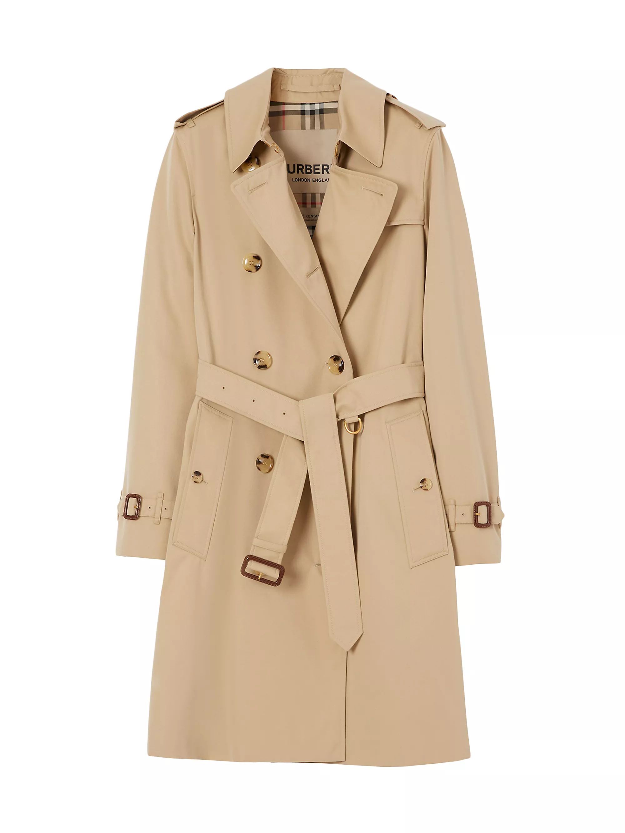 Kensington Double-Breasted Trench Coat | Saks Fifth Avenue