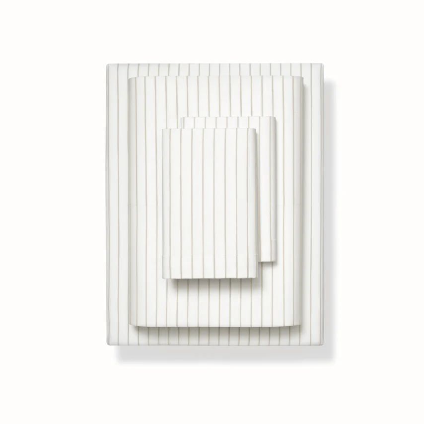 Percale Simple Stripe Sheet Set | Boll & Branch