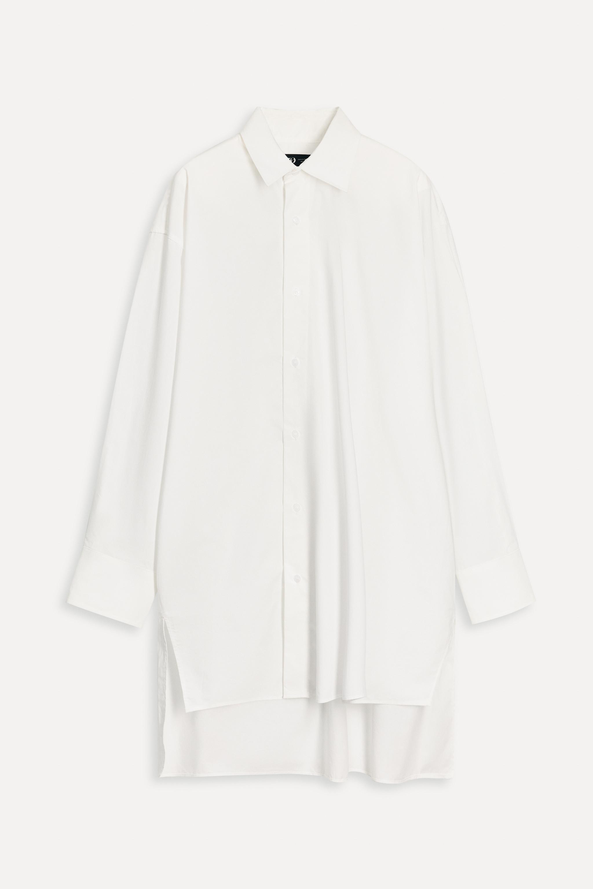 EXTRA LONG POPLIN SHIRT 50TH ANNIVERSARY | Zara US