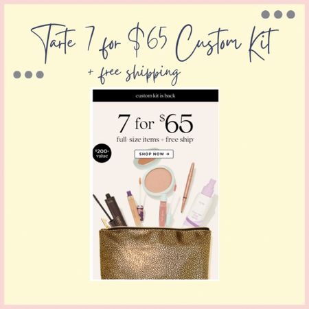 THE BEST MAKEUP SALE!!!!!! 7 full size products for $65 and free shipping! The best way to try out Tarte!!!! One of my favorite makeup brands!!!! Sharing what I’m getting on my Instagram stories! 💕



#LTKsalealert #LTKunder100 #LTKbeauty