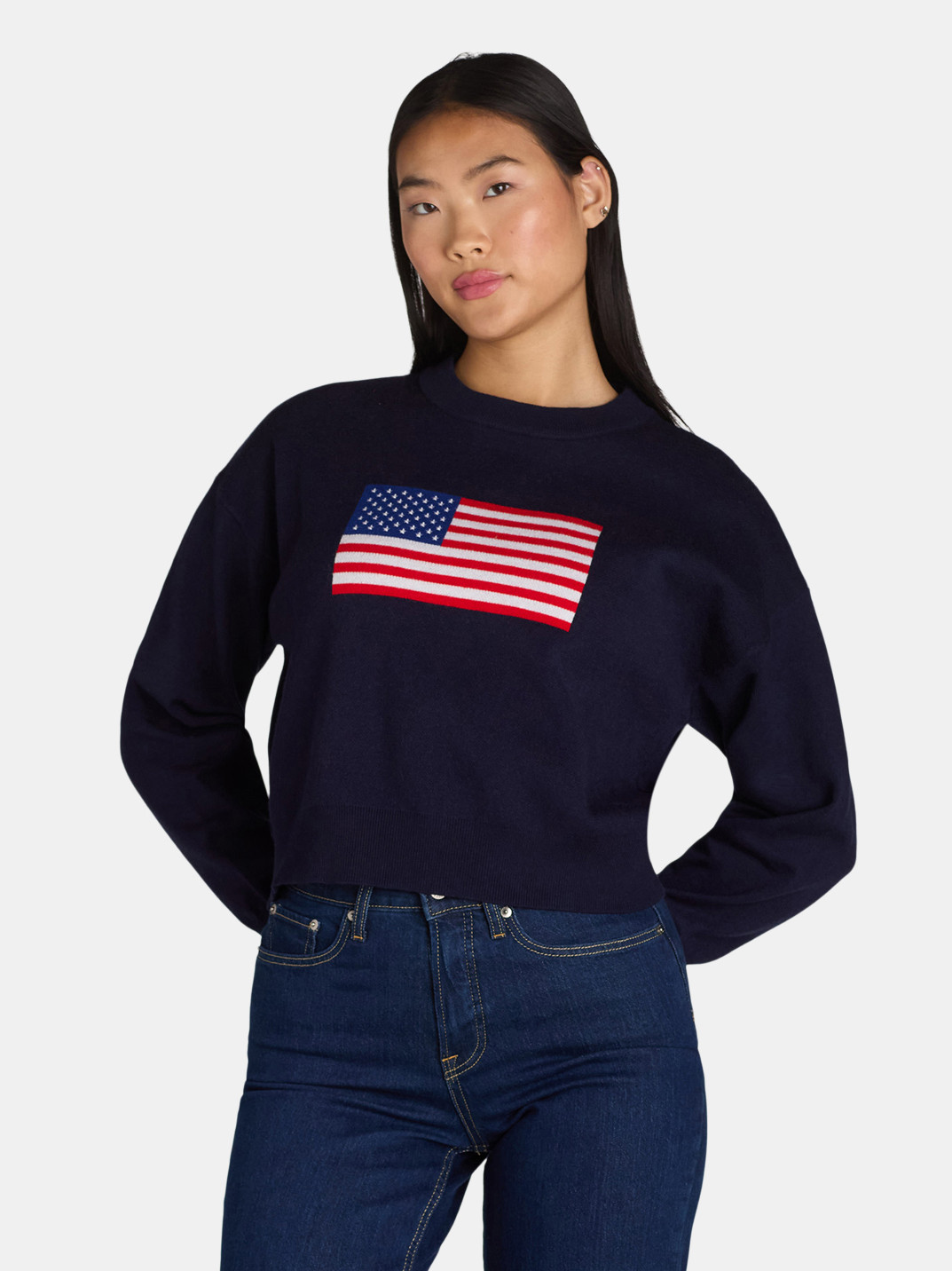 Liv & Lottie Juniors’ Graphic Sweater with Long Sleeves, Midweight, S-XL | Walmart (US)