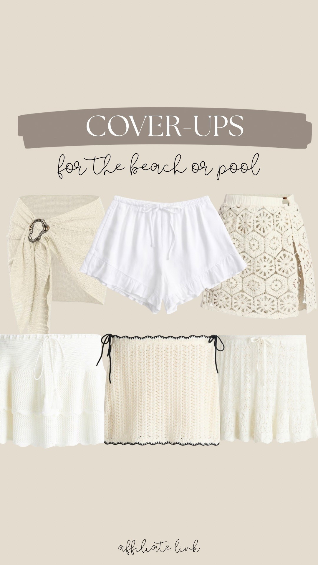 Cover ups for beach or pool!

Vacation, vacay, trip, spring break, summer, pool, resort, swim 

#LTKSeasonal #LTKootd #LTKgrwm