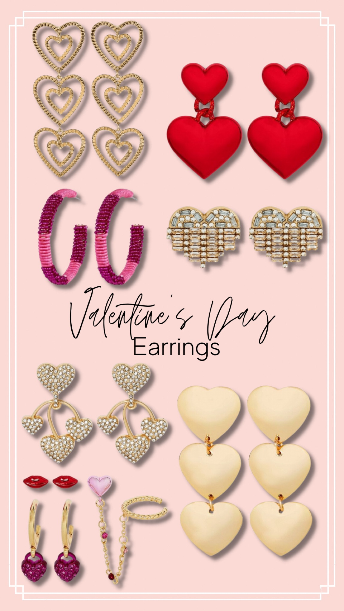Valentine’s Day Statement Earrings from Target! 

#LTKSeasonal #LTKworkwear #LTKstyletip