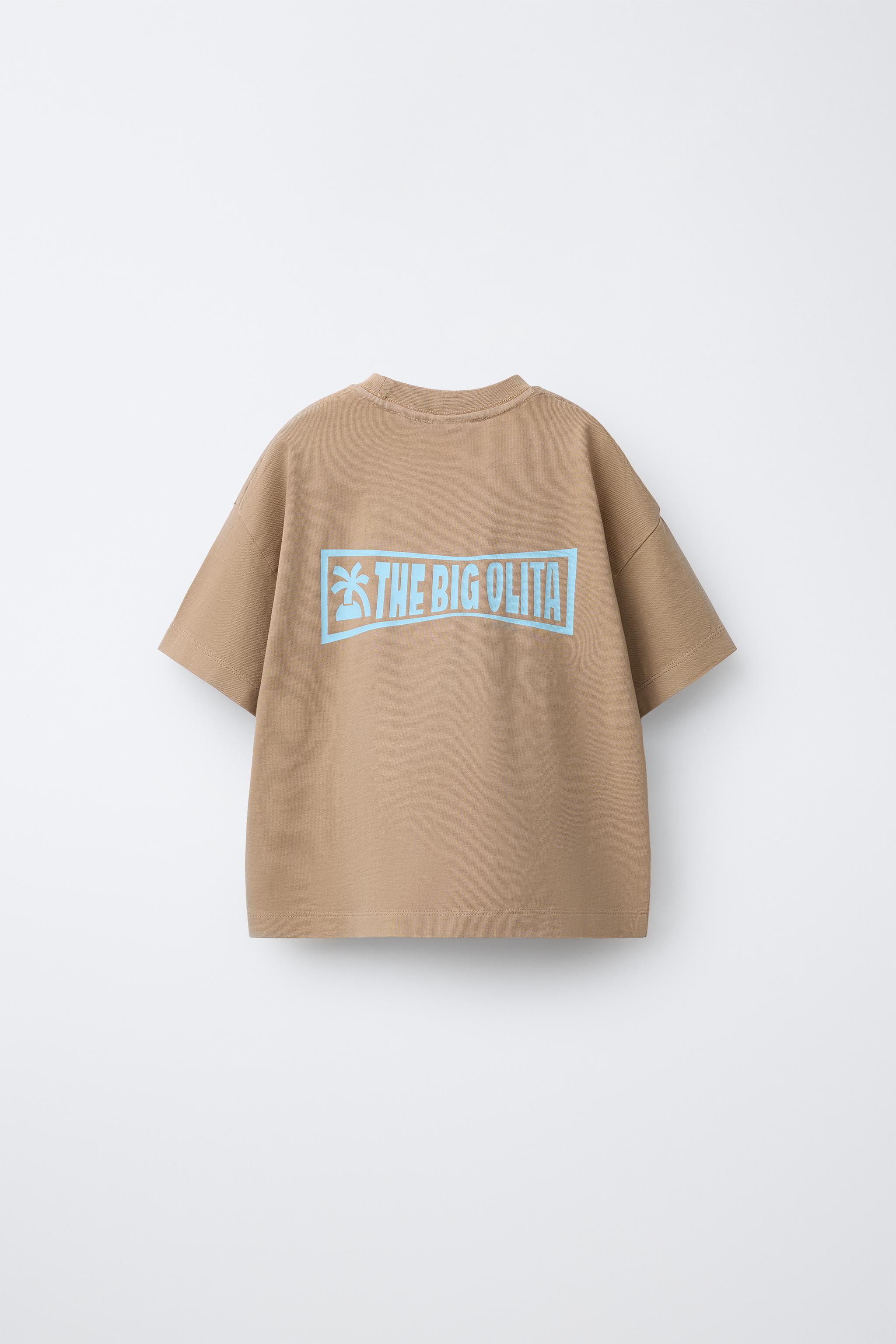 LOGO PRINT T-SHIRT | Zara US