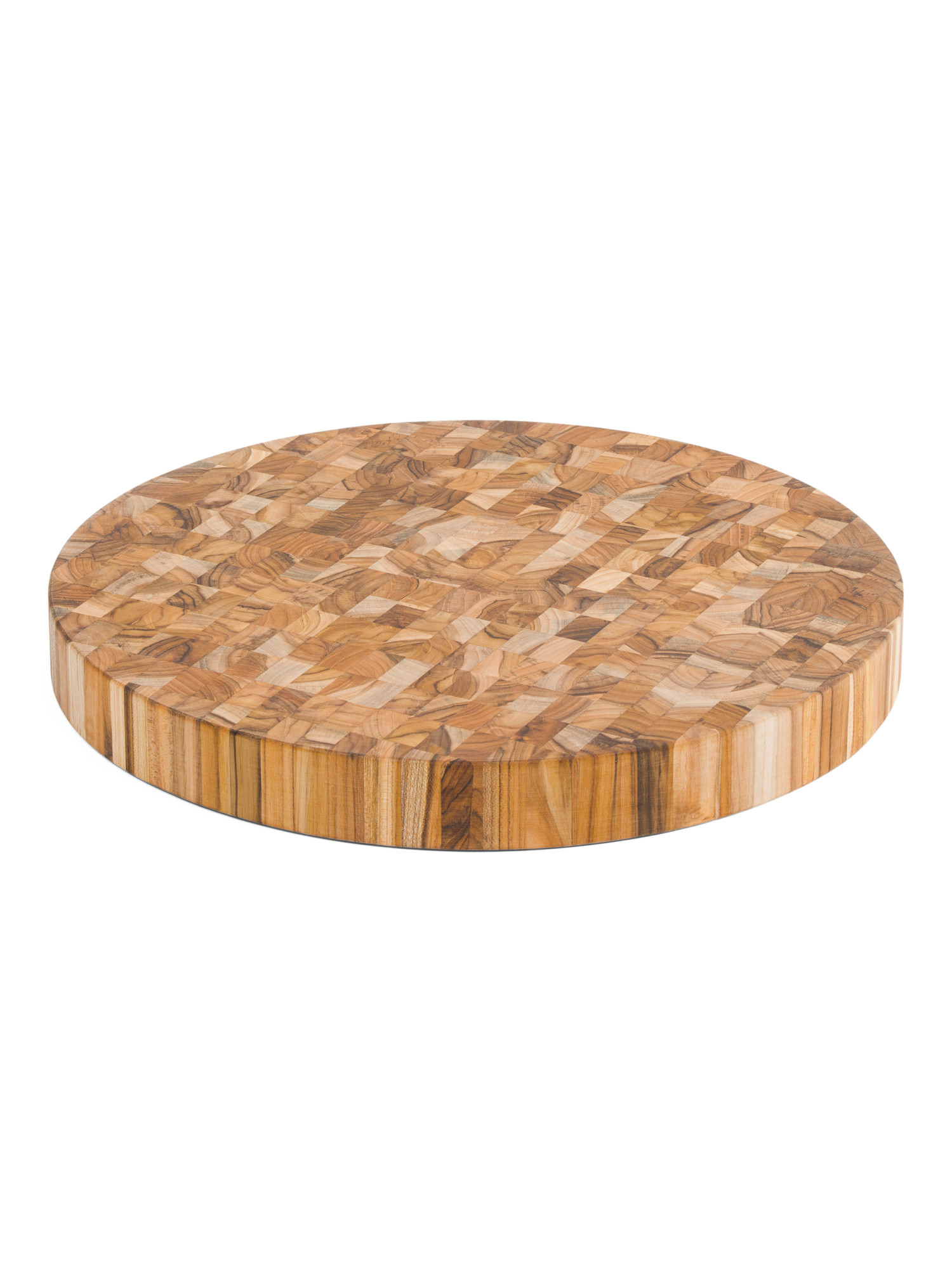 18in Round Butcher Block Cutting Board | TJ Maxx