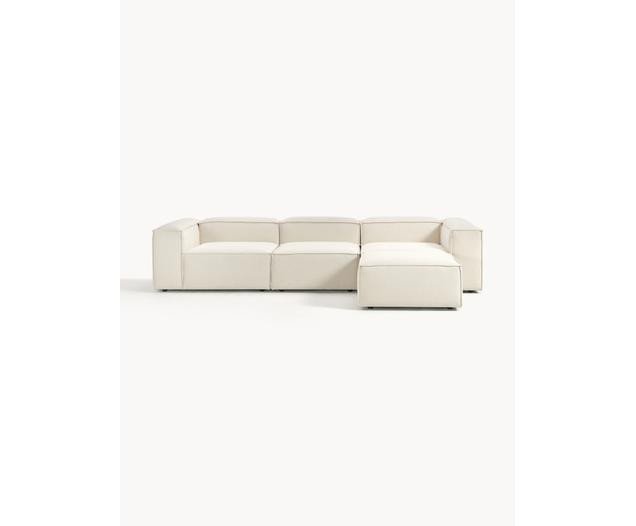 Modulares Sofa Lennon (4-Sitzer) mit Hocker | Westwing EU