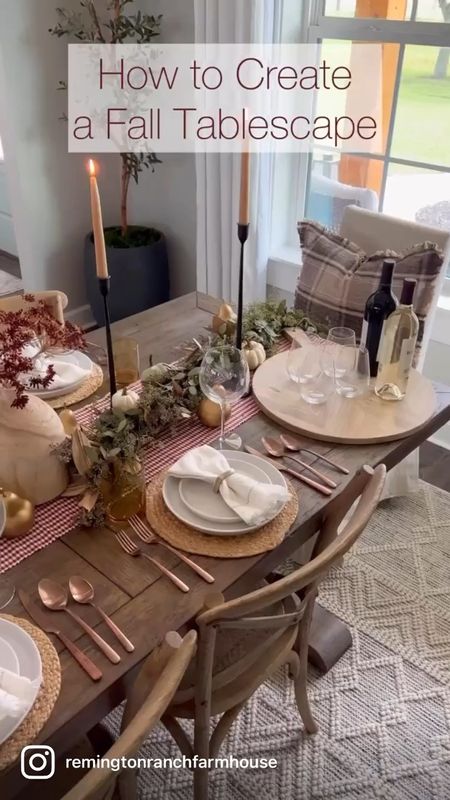#AD Fall tablescapes are my favorite to put together and today I’m going to show you how with @birchlane! They make it easy to always make room for one more at the table whether you’re having a traditional family meal or a Friendsgiving. I love their fast and free shipping too! 

#LTKhome #LTKSeasonal #LTKHoliday