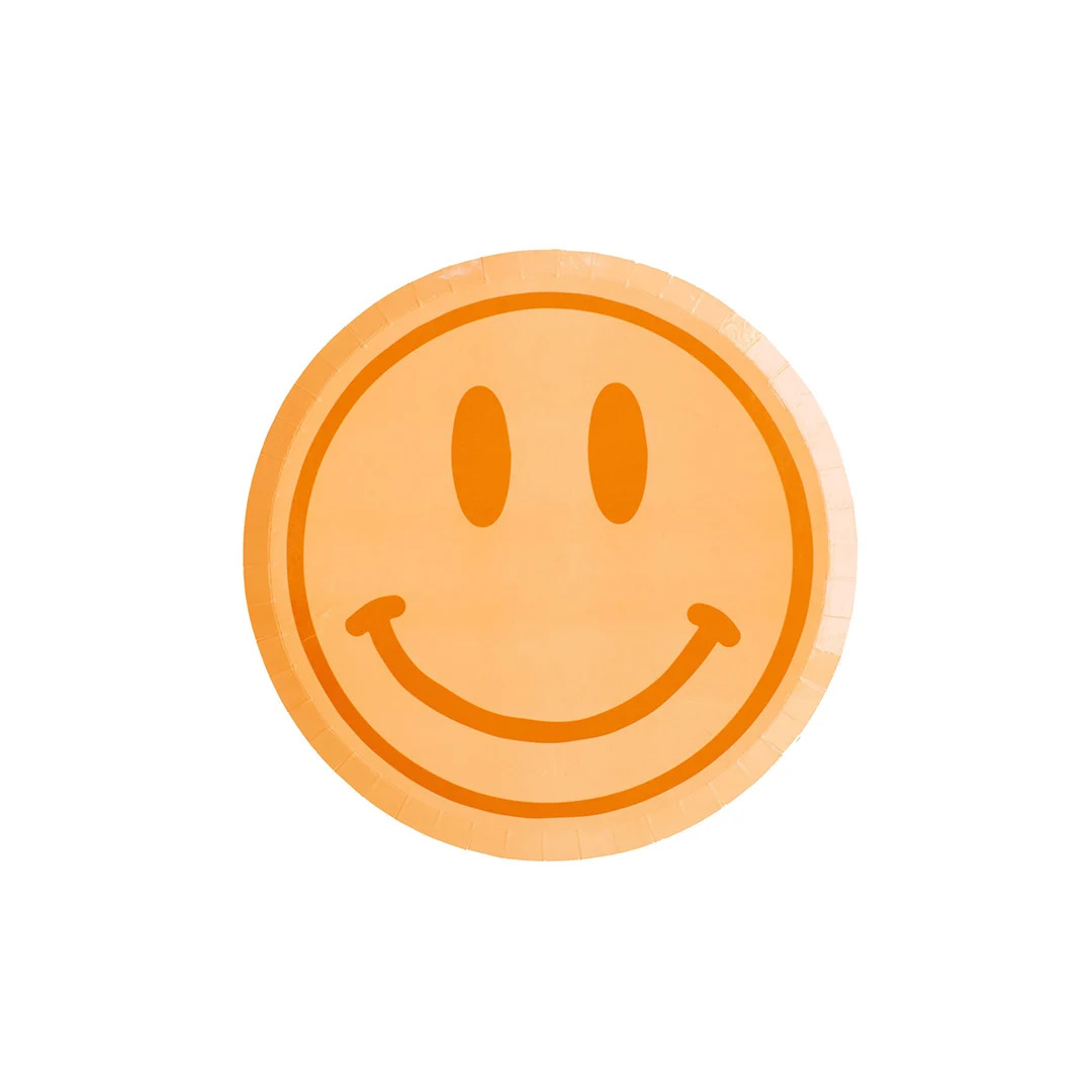 Peace & Love Smile Dessert Plates  8 Pk. - Etsy | Etsy (US)