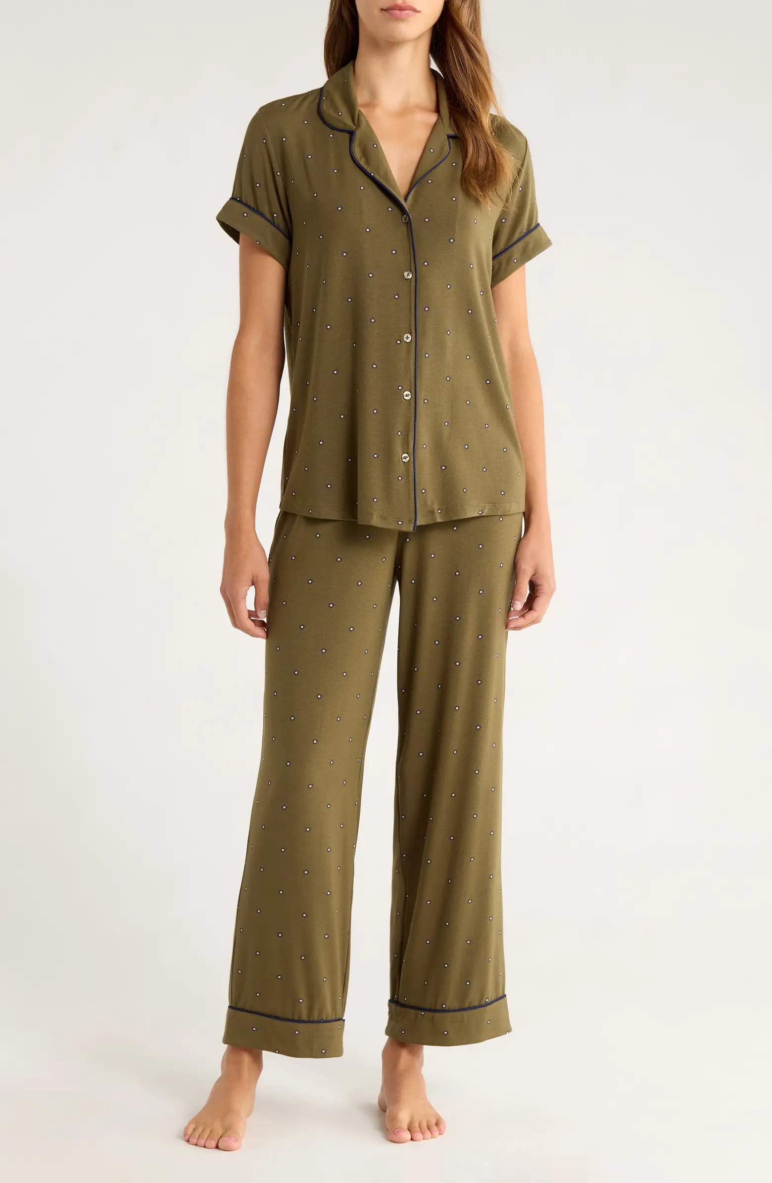 Moonlight Eco Crop Pajamas | Nordstrom
