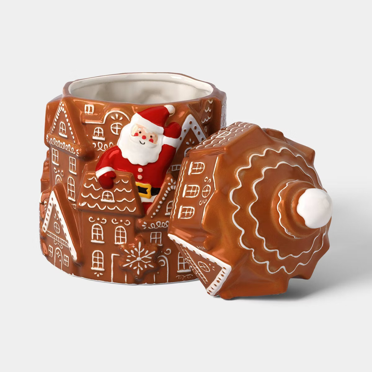 Christmas Stoneware Gingerbread Cookie Jar - Wondershop™ | Target