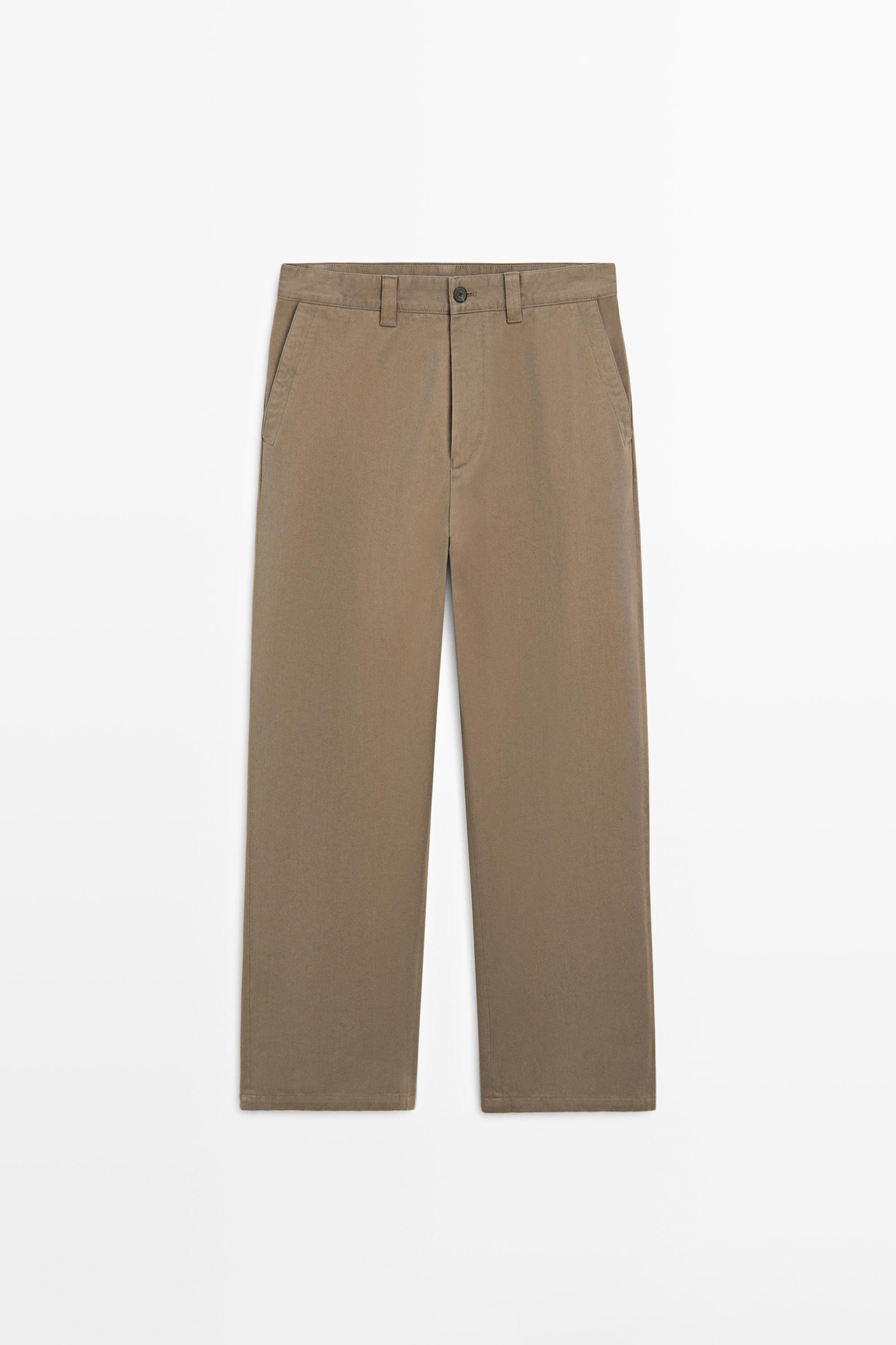 VIEW LOOK
Relaxed fit cotton trousers
    
 $130  Colour  Mink  Add to basket Colour Mink|Ref. 01... | Massimo Dutti US