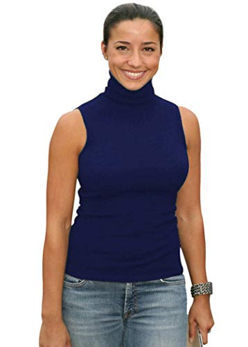 Women's Soft Cotton Mock Turtleneck Shirt Baselayer Tops Underwear Shirt | Amazon (US)