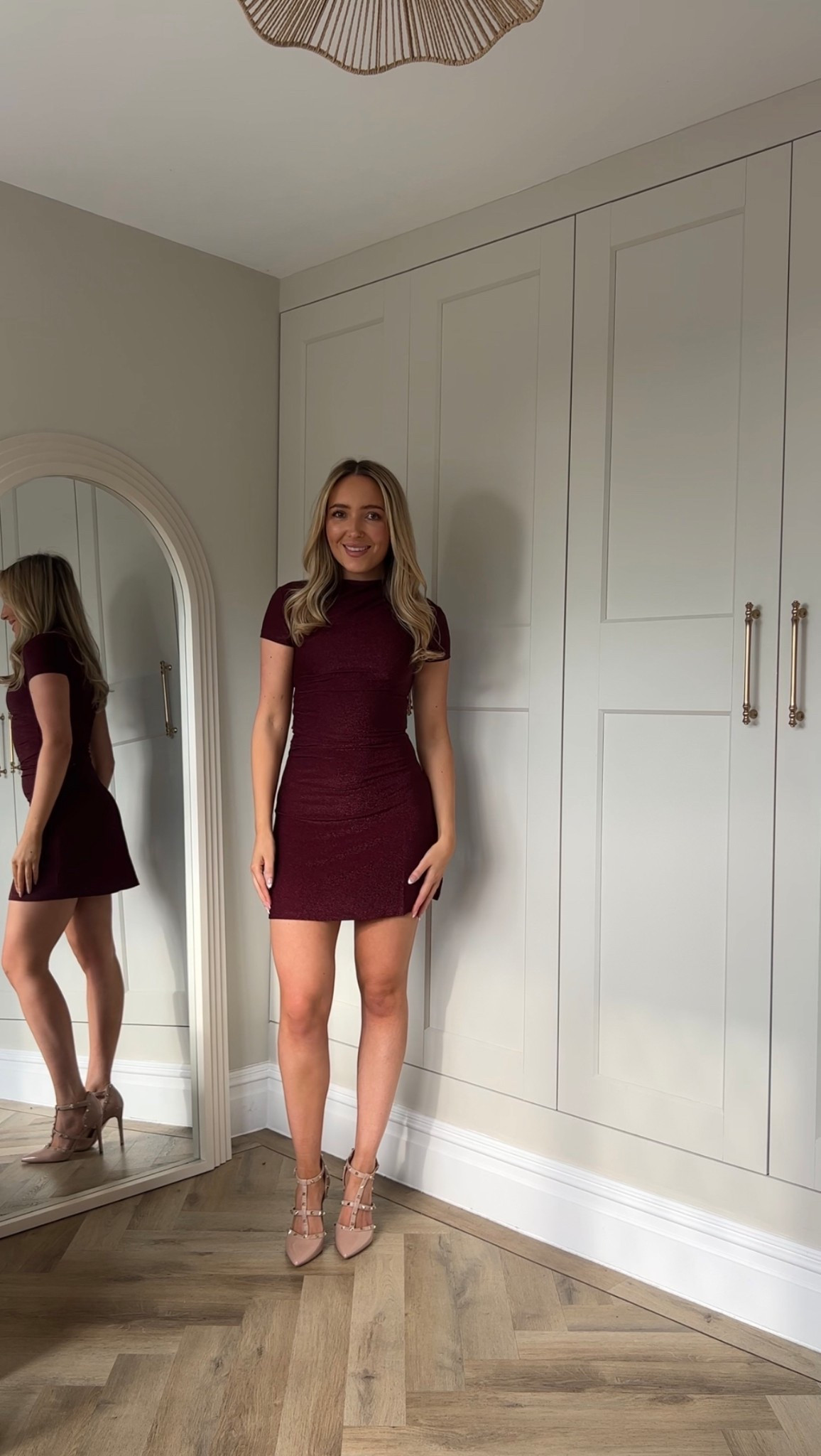 Beautiful sparkly burgundy dress! Only £12.99 and perfect for the festive season 🎄

#LTKwinter #LTKpartywear #LTKautumn